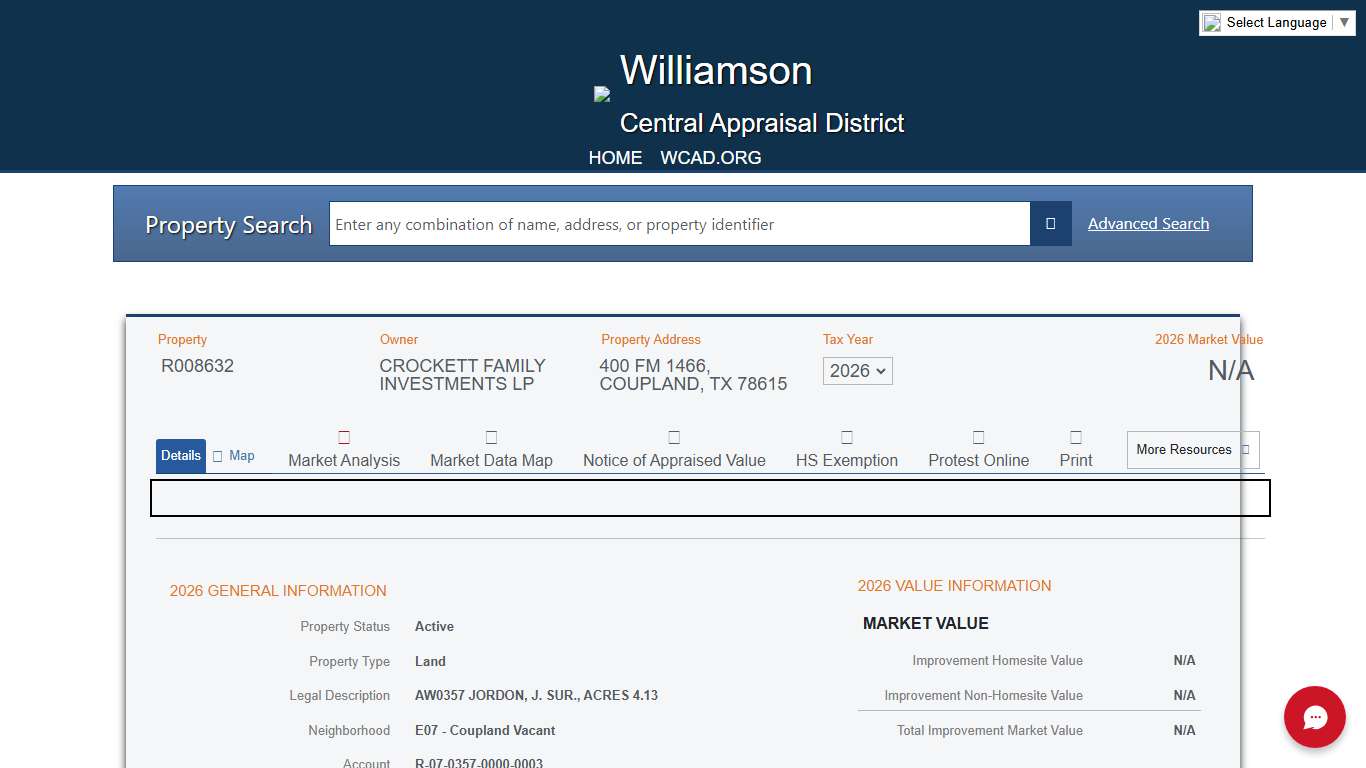 PublicAccess > Property Detail
